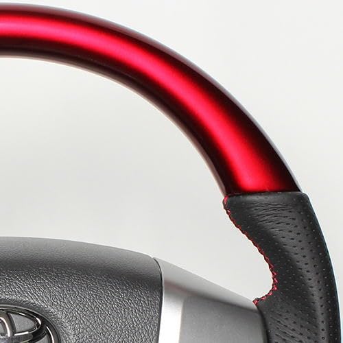 Amazon | REAL 小径ステアリング パールレッド ハイエース200系